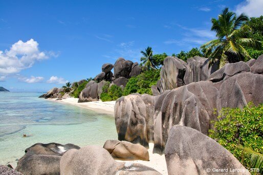 Seychelles La Digue Anse Source d'Argent